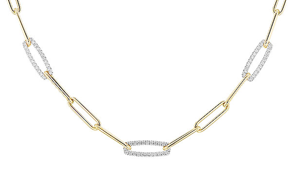 A319-09359: NECKLACE .75 TW (17 INCHES)