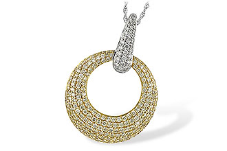 A234-57531: NECK 1.64 YELLOW DIAS 1.90 TW