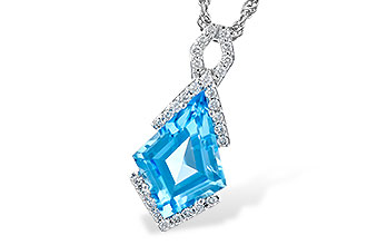 A318-20186: NECK 2.40 BLUE TOPAZ 2.53 TGW