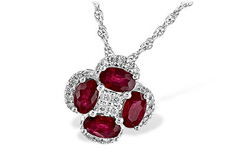 C235-45695: NECK 1.09 RUBY 1.22 TGW