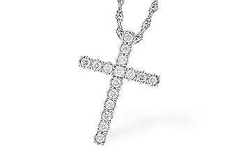 C319-09313: NECKLACE .25 TW