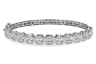 C320-00249: BANGLE .81 TW BAGUETTE 1.00 TW