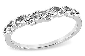 E235-53831: LDS SEMI DIA RG .08 TW