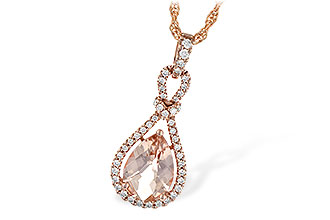 F235-45667: NECK 1.54 MORGANITE 1.75 TGW