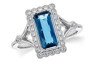 F235-51167: LDS RG 1.58 LONDON BLUE TOPAZ 1.75 TGW