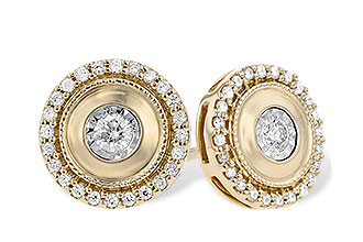 F318-19322: EARRINGS .30 TW