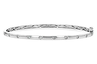 G234-59313: BANGLE BRACELET .40 TW