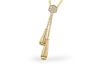 G320-01140: NECKLACE .11 TW