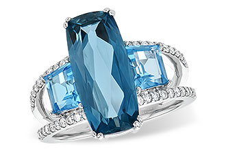 H235-51131: LDS RG 6.40 TW BLUE TOPAZ 6.67 TGW