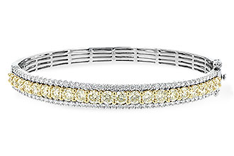 K234-57485: BANGLE 4.20 YELLOW DIAS 5.63 TW