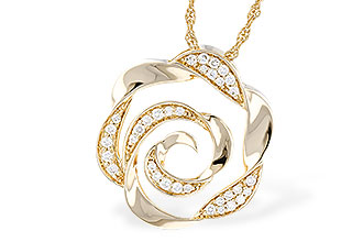 K319-12031: NECKLACE .20 TW