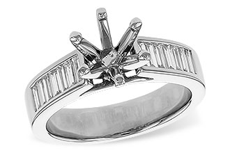 K320-00240: LDS SEMI DIA RG .50 TW BAGUETTES