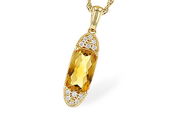 L318-25658: NECK 1.60 CITRINE 1.70 TGW