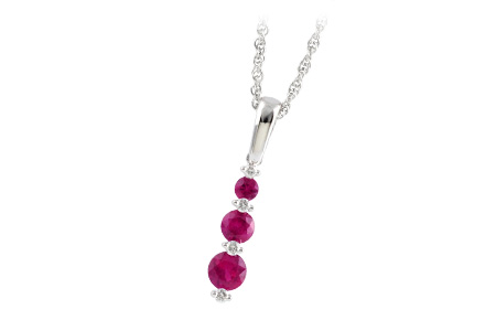 M232-76585: NECK .55 RUBY .60 TGW